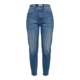 Replay Blue Cotton Relaxed Fit Jeans