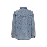 Only Light Blue Cotton Blouse