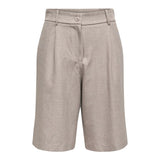 Only Gray Recycled Polyester Bermuda Shorts