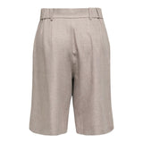 Only Gray Recycled Polyester Bermuda Shorts