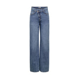 Only Blue Cotton Relaxed Fit Jeans