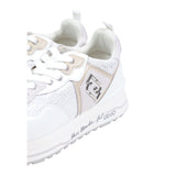 Liu Jo White Polyethylene Chunky Sneakers