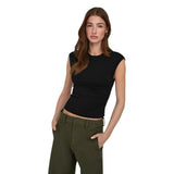 Only Black Cotton Top