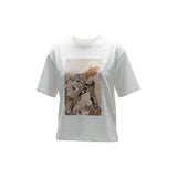 Only Cream Cotton T-Shirt