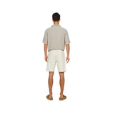 Only & Sons Beige Cotton Bermuda Shorts