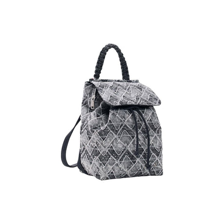 Desigual Black Polyester Backpack