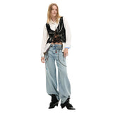 Desigual White Cotton Blouse