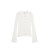 Desigual Cream Viscose Long Sleeve T-Shirt