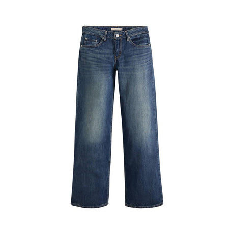 Levi's Blue Cotton Mom Jeans