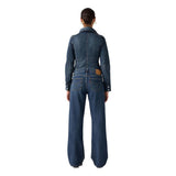 Levi's Blue Cotton Mom Jeans