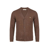 Gianni Lupo Brown Viscose Cardigan