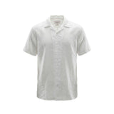 Gianni Lupo White Linen Shortsleeve Shirt