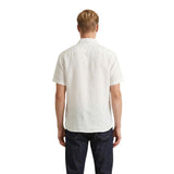 Gianni Lupo White Linen Shortsleeve Shirt