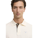 Barbour Cream Cotton Polo Shirt