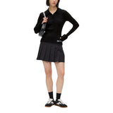 Karl Lagerfeld Black Viscose Long Sleeve T-Shirt