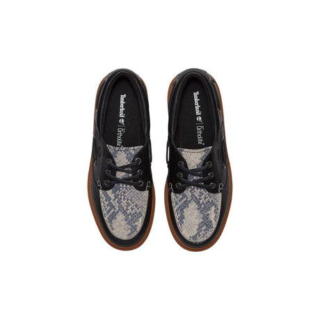 Timberland Black Leather Platform Pumps