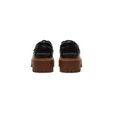 Timberland Black Leather Platform Pumps