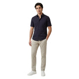 Armani Exchange Blue Polyamide Shortsleeve Shirt