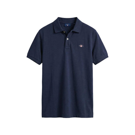 Gant Blue Cotton Polo Shirt