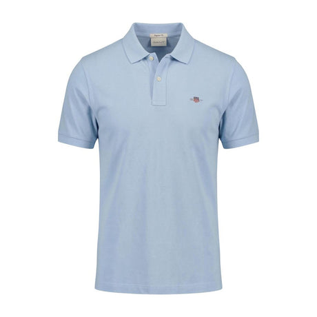 Gant Blue Cotton Polo Shirt