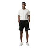 County of Milan Black Cotton Bermuda Shorts