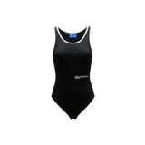 Karl Lagerfeld Black Cotton Bodysuit