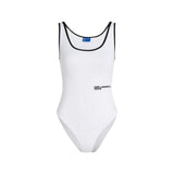 Karl Lagerfeld White Cotton Bodysuit