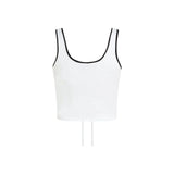 Karl Lagerfeld White Viscose Top