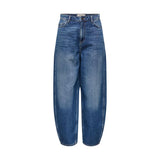 Jacqueline De Yong Blue Cotton Mom Jeans
