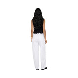 Only White Cotton Mom Jeans
