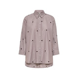 Only Brown Recycled Polyester Blouse
