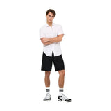Only & Sons Black Organic Cotton Bermuda Shorts