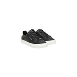 Calvin Klein Black Leather Low Top Sneakers