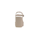 Calvin Klein Beige Polyethylene Platform Sandals