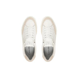 Calvin Klein Jeans White Leather Low Top Sneakers
