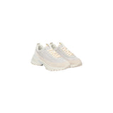 Calvin Klein Jeans Beige Leather Chunky Sneakers