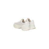 Calvin Klein Jeans Beige Leather Chunky Sneakers