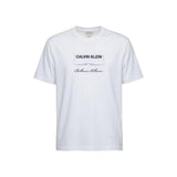 Calvin Klein Jeans White Cotton T-Shirt