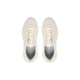 Calvin Klein Jeans Beige Leather Chunky Sneakers