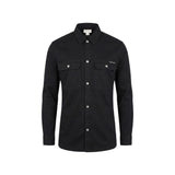 Calvin Klein Jeans Black Cotton Dress Shirt