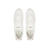 Tommy Hilfiger White Recycled Polyester Low Top Sneakers