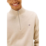 Tommy Hilfiger Jeans Beige Organic Cotton Sweatshirt