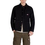 Tommy Hilfiger Jeans Black Recycled Cotton Jacket