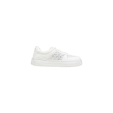 Armani Exchange White Polyamide Athletic Sneakers