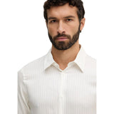 Armani Exchange Bicolor Viscose Pattern Shirt