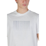 Armani Exchange White Cotton T-Shirt