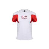 EA7 Emporio Armani White Cotton T-Shirt