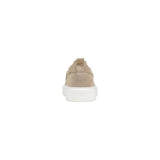 Antony Morato Beige Leather Slip-On Loafers