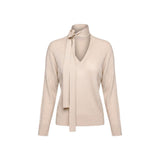 Liu Jo Gold Viscose Sweatshirt