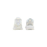 Lacoste White Recycled Polyester Athletic Sneakers